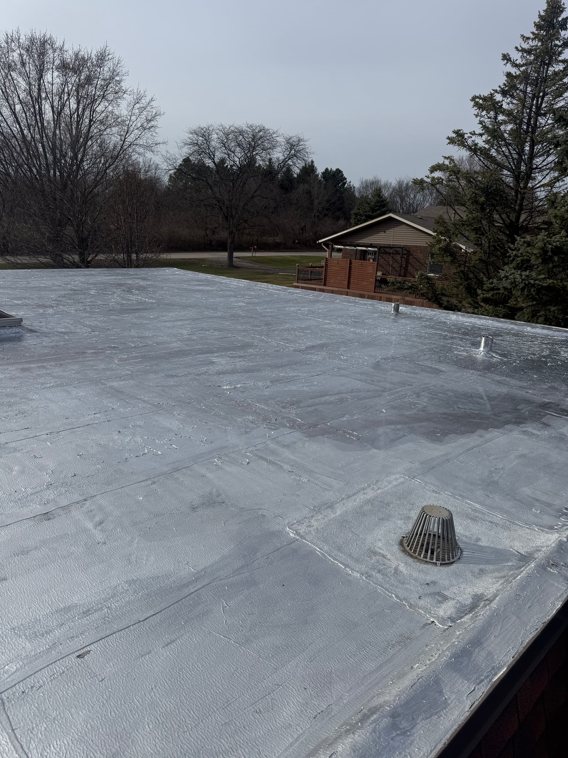 Gallery photos for Residential Flat Roof Update Seals and Skylight Protection: Image #2
