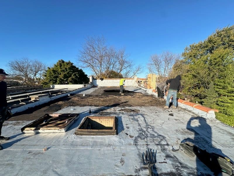 Flat Roof Removal and Replacement