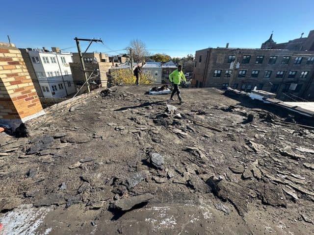 Flat Roof Removal and Replacement