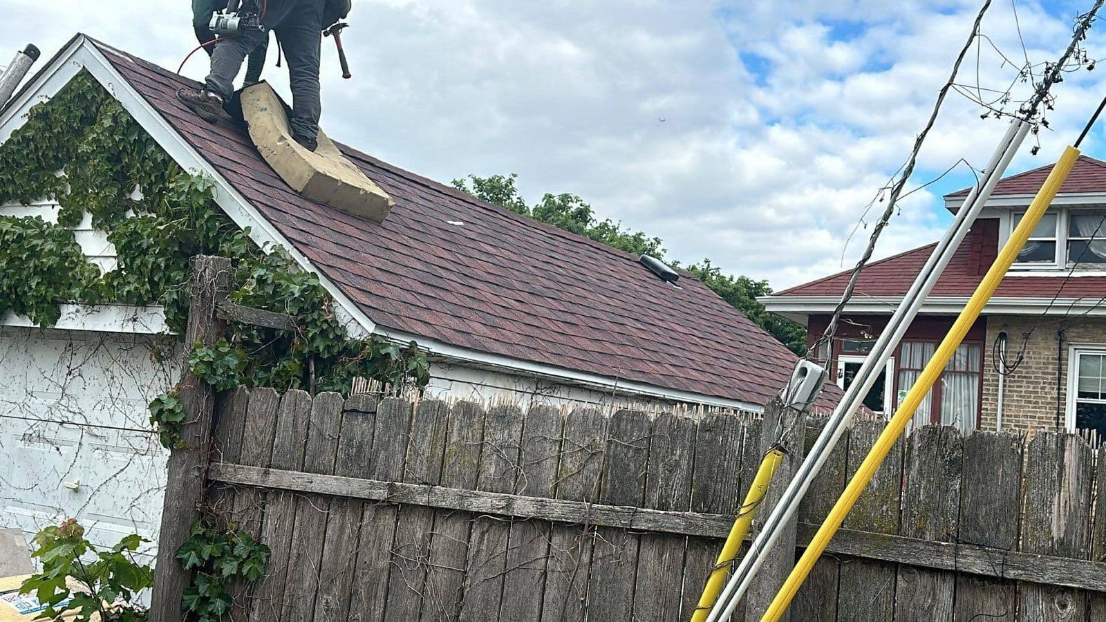 Gallery photos for Elmwood Park Garage Roof Upgrade Project: Image #1