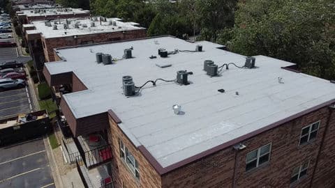 Gallery photos for Transformative Flat Roof Installation in Tinley Park: Image #1