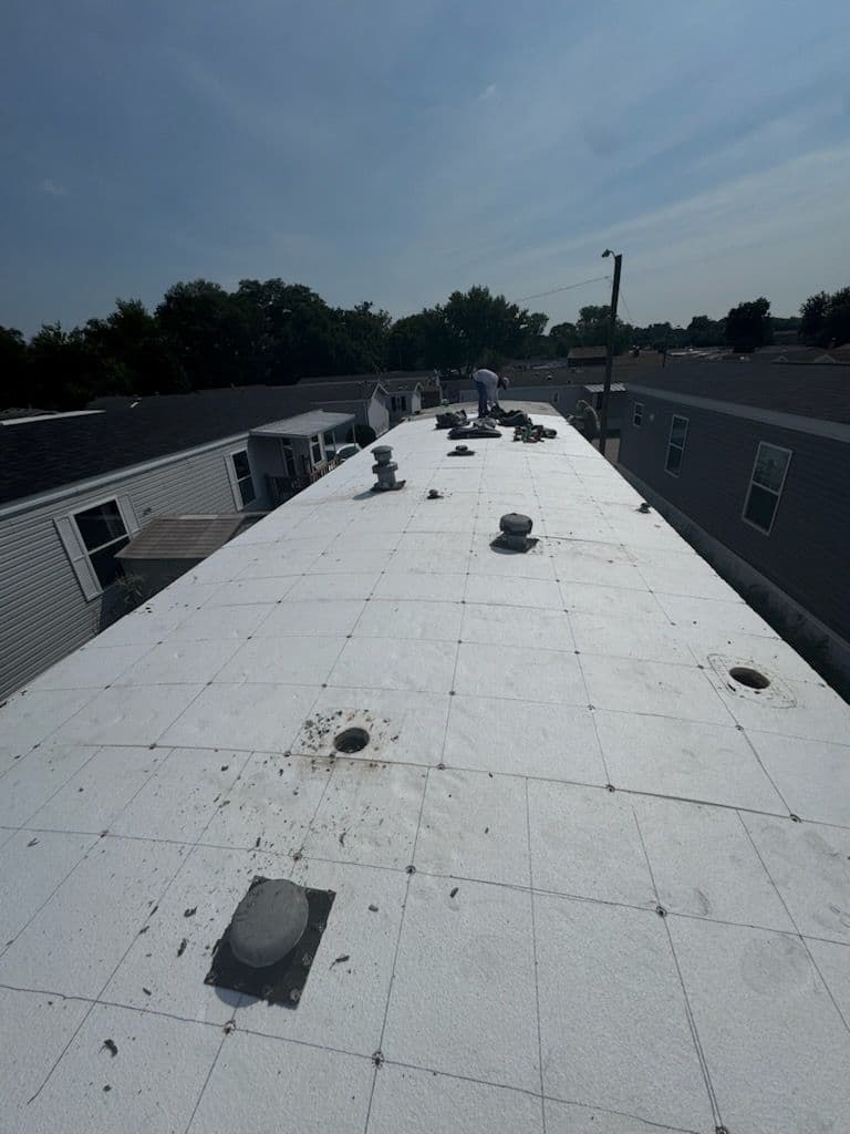 Seamless Mobile Home TPO Roofing in West Chicago image
