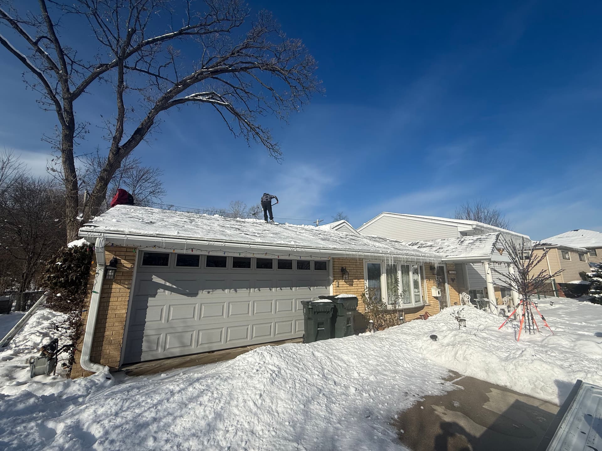 Winter Roof Care in Glenview IL image